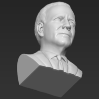Joe Biden bust 3D printing ready stl obj - Thumbnail 16