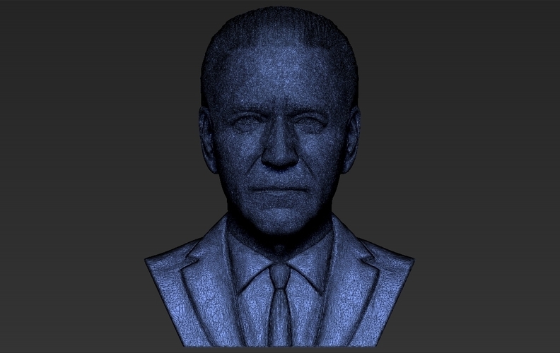 Joe Biden bust 3D printing ready stl obj 3D Print 274192