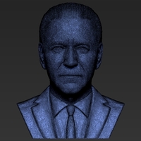 Joe Biden bust 3D printing ready stl obj - Thumbnail 22