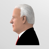 Joe Biden bust ready for full color 3D printing - Thumbnail 4