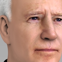 Joe Biden bust ready for full color 3D printing - Thumbnail 8