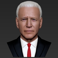 Joe Biden bust ready for full color 3D printing - Thumbnail 9