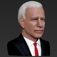 Joe Biden bust ready for full color 3D printing - Thumbnail 10