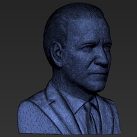 Joe Biden bust ready for full color 3D printing - Thumbnail 22