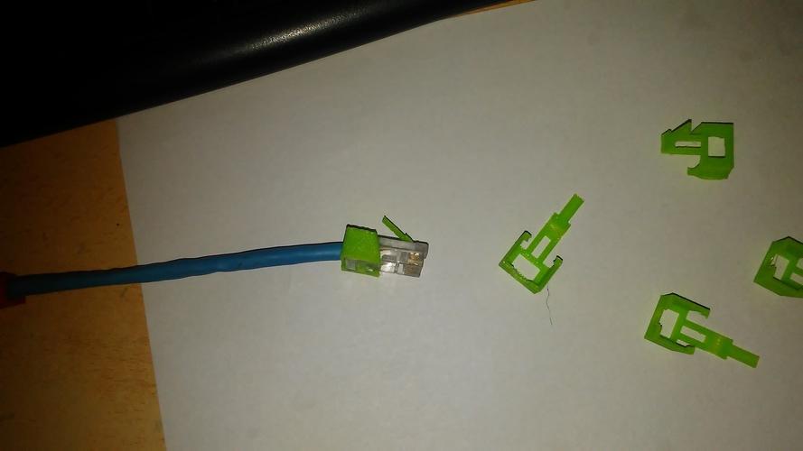 rj45 broken clip 3D Print 274232