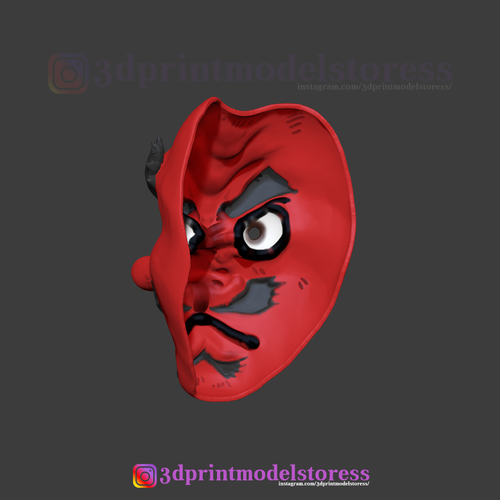 Demon Slayer Urokodaki Mask Kimetsu no Yaiba Cosplay Helmet 3D Print 274256