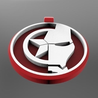 Iron man captain america keychain - Thumbnail 2