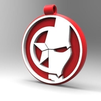 Iron man captain america keychain - Thumbnail 3