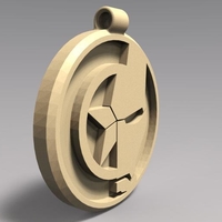 Iron man captain america keychain - Thumbnail 4