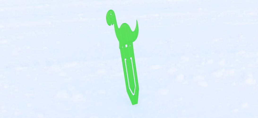 Bookmarker dino