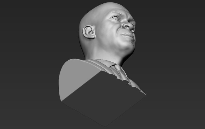 Samuel L Jackson bust 3D printing ready stl obj formats 3D Print 274372