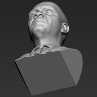Samuel L Jackson bust 3D printing ready stl obj formats - Thumbnail 22
