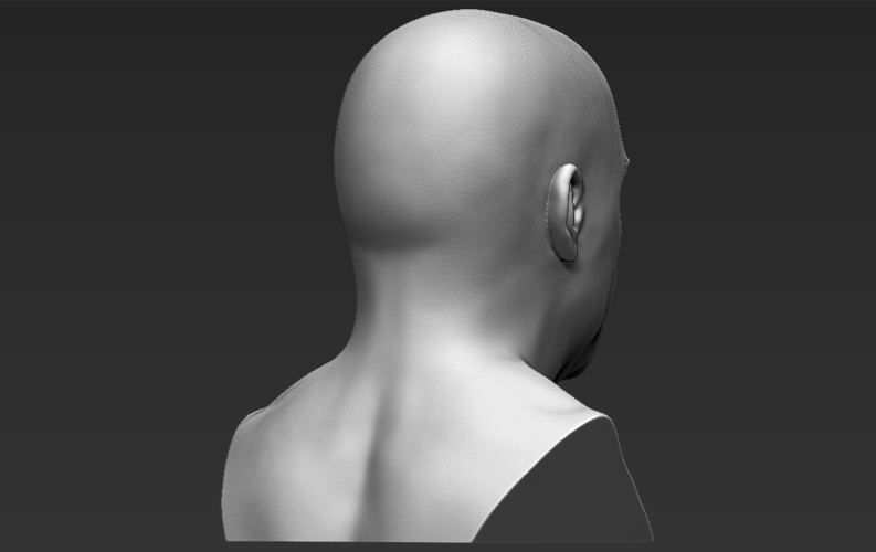 Vin Diesel bust 3D printing ready stl obj formats 3D Print 274406