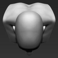 Vin Diesel bust 3D printing ready stl obj formats - Thumbnail 14