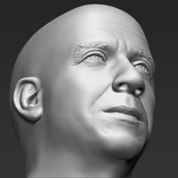 Vin Diesel bust 3D printing ready stl obj formats - Thumbnail 21