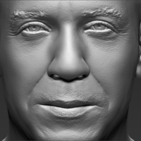 Vin Diesel bust ready for full color 3D printing - Thumbnail 22