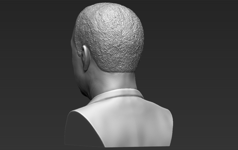 Denzel Washington bust 3D printing ready stl obj formats 3D Print 274451