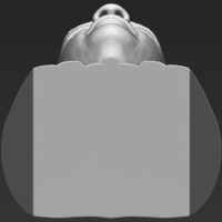 Denzel Washington bust 3D printing ready stl obj formats - Thumbnail 16