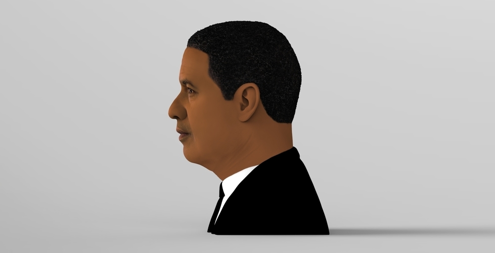 Denzel Washington bust ready for full color 3D printing 3D Print 274472