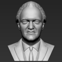 Small Quentin Tarantino bust 3D printing ready stl obj formats 3D Printing 274493