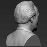 Quentin Tarantino bust 3D printing ready stl obj formats - Thumbnail 7