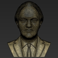 Quentin Tarantino bust 3D printing ready stl obj formats - Thumbnail 23