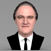 Small Quentin Tarantino bust ready for full color 3D printing 3D Printing 274517