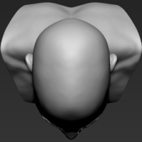 Tupac Shakur bust 3D printing ready stl obj formats - Thumbnail 15