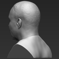 Dr Dre bust 3D printing ready stl obj - Thumbnail 5