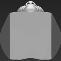 Dr Dre bust 3D printing ready stl obj - Thumbnail 21