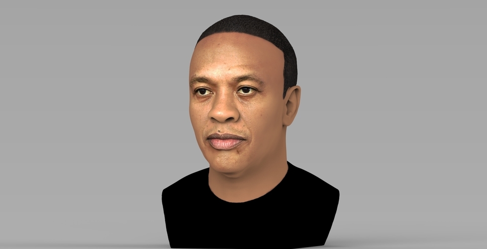 Dr Dre bust ready for full color 3D printing 3D Print 274613