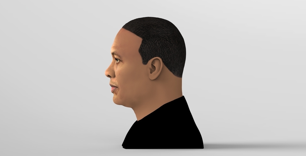 Dr Dre bust ready for full color 3D printing 3D Print 274615
