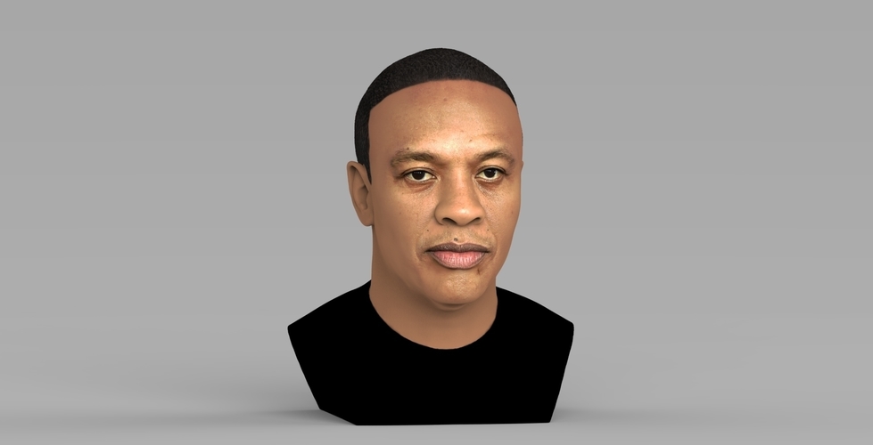 Dr Dre bust ready for full color 3D printing 3D Print 274617