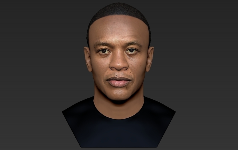 Dr Dre bust ready for full color 3D printing 3D Print 274620