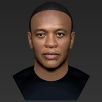 Dr Dre bust ready for full color 3D printing - Thumbnail 9