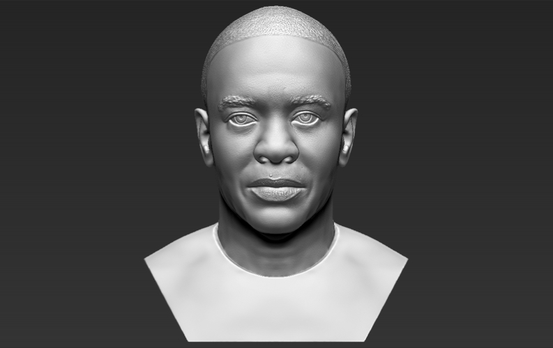 Dr Dre bust ready for full color 3D printing 3D Print 274623