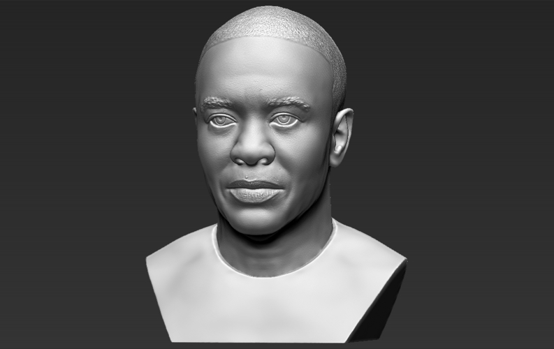Dr Dre bust ready for full color 3D printing 3D Print 274624