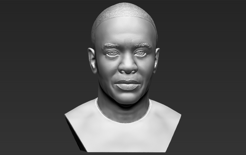 Dr Dre bust ready for full color 3D printing 3D Print 274629