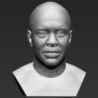 Dr Dre bust ready for full color 3D printing - Thumbnail 18