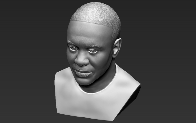 Dr Dre bust ready for full color 3D printing 3D Print 274630