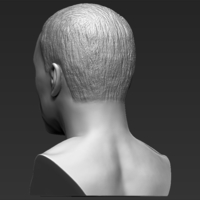 Eminem bust 3D printing ready stl obj formats - Thumbnail 5