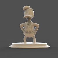 Small Donald Duck 3D Printing 27464
