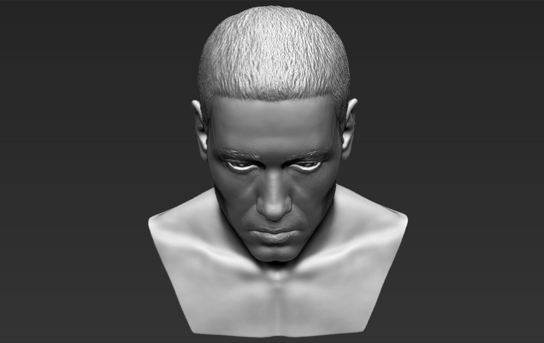 Eminem bust 3D printing ready stl obj formats 3D Print 274647