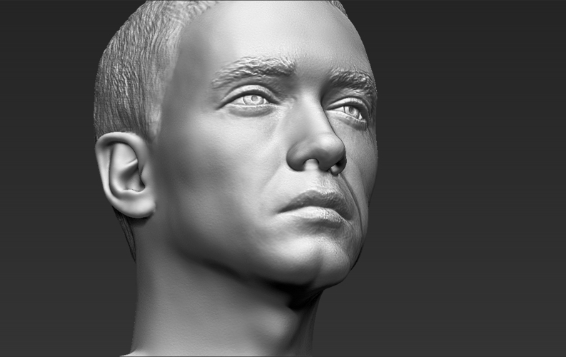 Eminem bust 3D printing ready stl obj formats 3D Print 274651