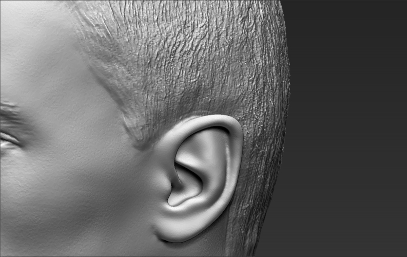 Eminem bust 3D printing ready stl obj formats 3D Print 274653