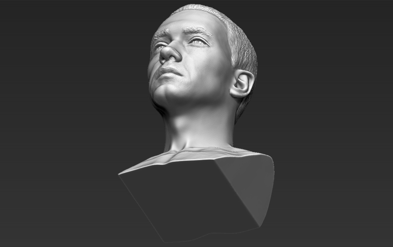 Eminem bust 3D printing ready stl obj formats 3D Print 274654