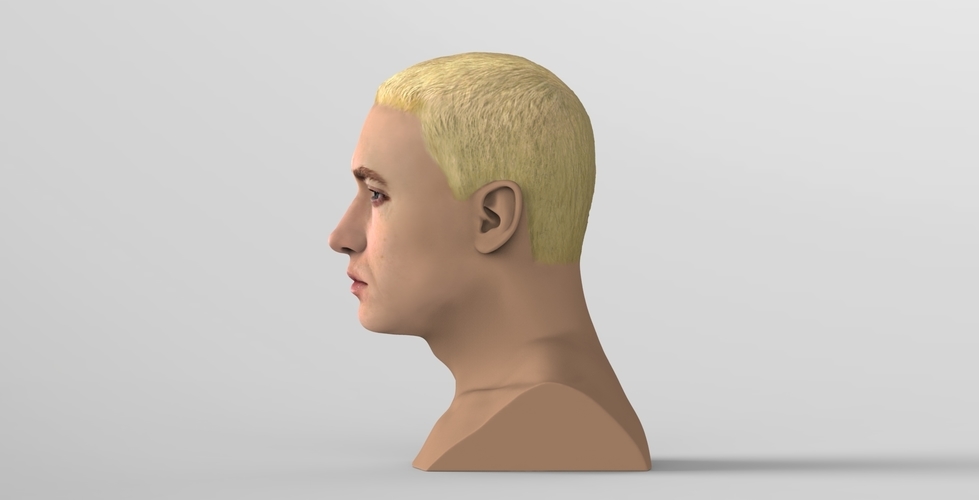 Eminem bust ready for full color 3D printing 3D Print 274661