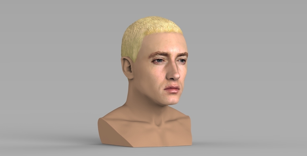 Eminem bust ready for full color 3D printing 3D Print 274662