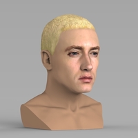Eminem bust ready for full color 3D printing - Thumbnail 5