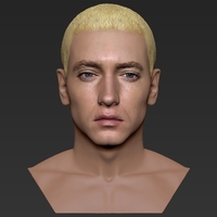 Eminem bust ready for full color 3D printing - Thumbnail 9